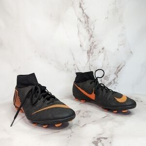 Nike Mercurial Superfly 6 Club FG US 12 AH7363-081 Black Orange Soccer
